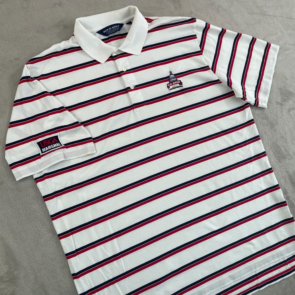 Polo Ralph Lauren x‎ US Open 2011 Congressional Polo Shirt Men XL USGA Marshal